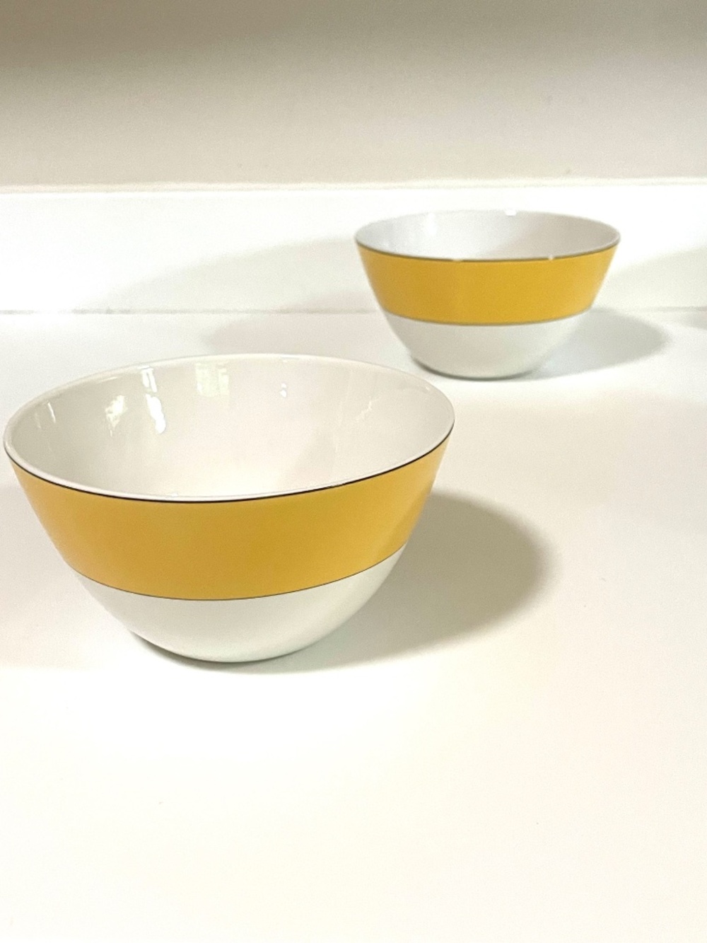 Lenox Kate Spade Rutherford Circle Yellow - All Purpose Bowls 5.75" - Set of 2